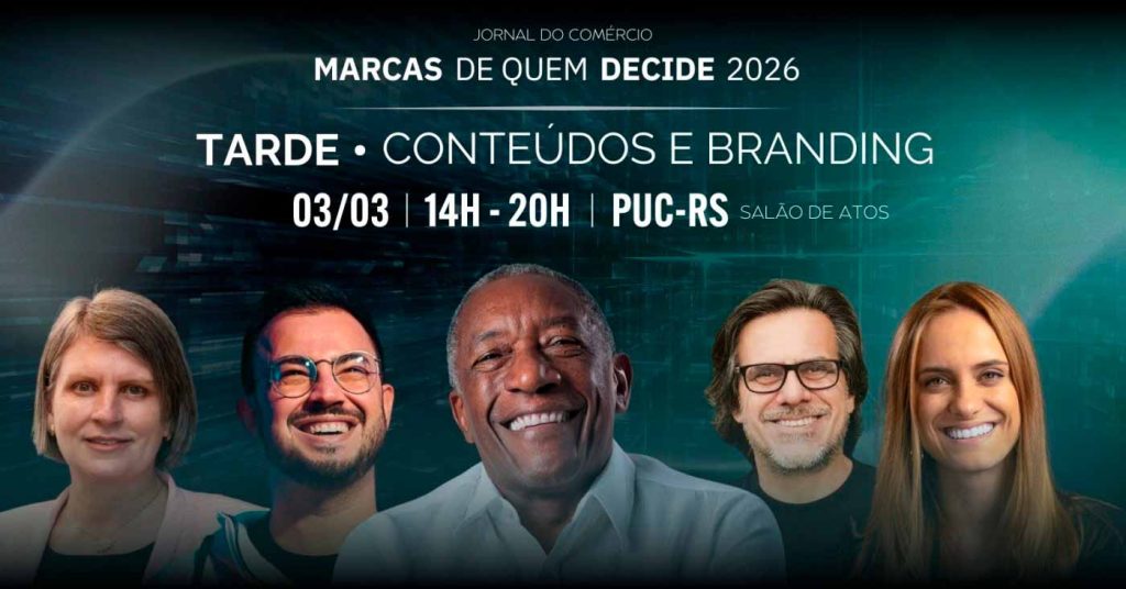 Marcas de Quem Decide 2026 no dia 03.03.26 em Porto Alegre