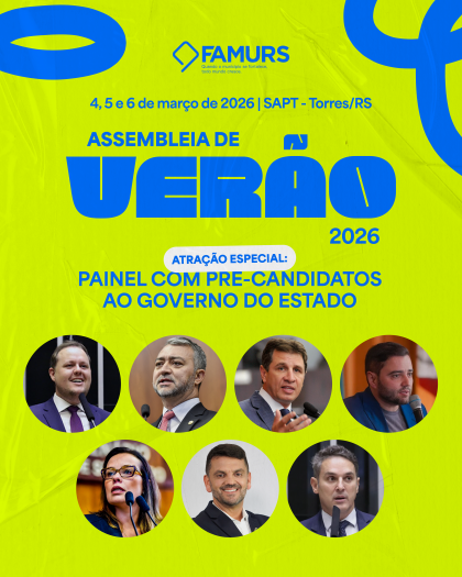 Assembleia de Verão da Famurs no dia 06.03.26 em Torres
