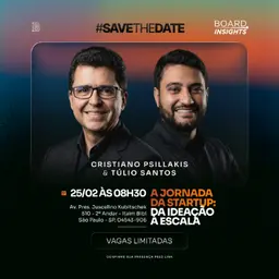 Como transformar uma ideia em uma startup escalável? no dia 25.02.26 em São Paulo