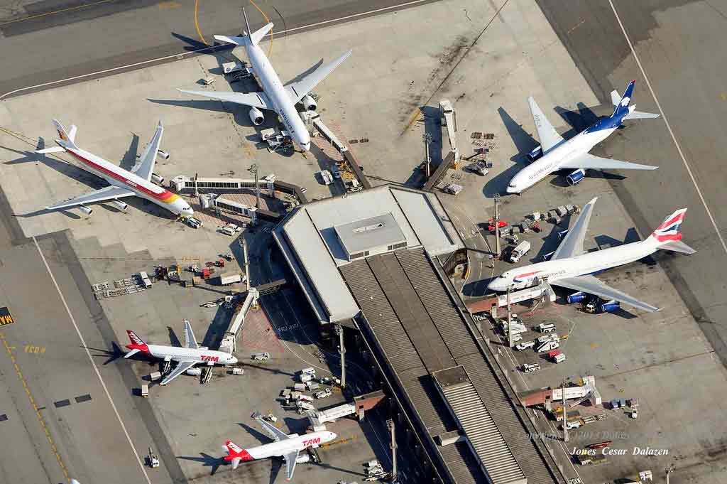 Aeroporto Internacional de São Paulo é o hub mais movimentado da América Latina e Caribe