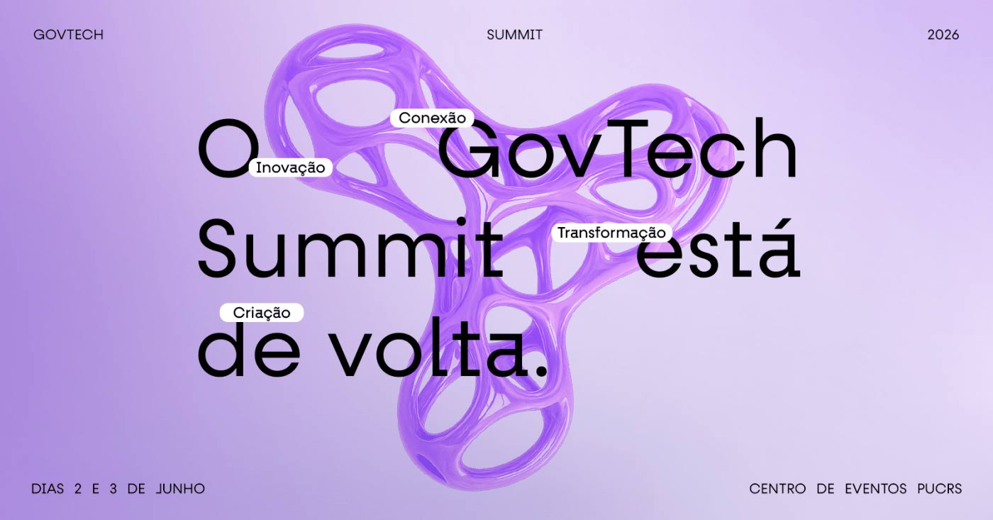 GovTech Summit nos dias 02 e 03.06.26 em Porto Alegre