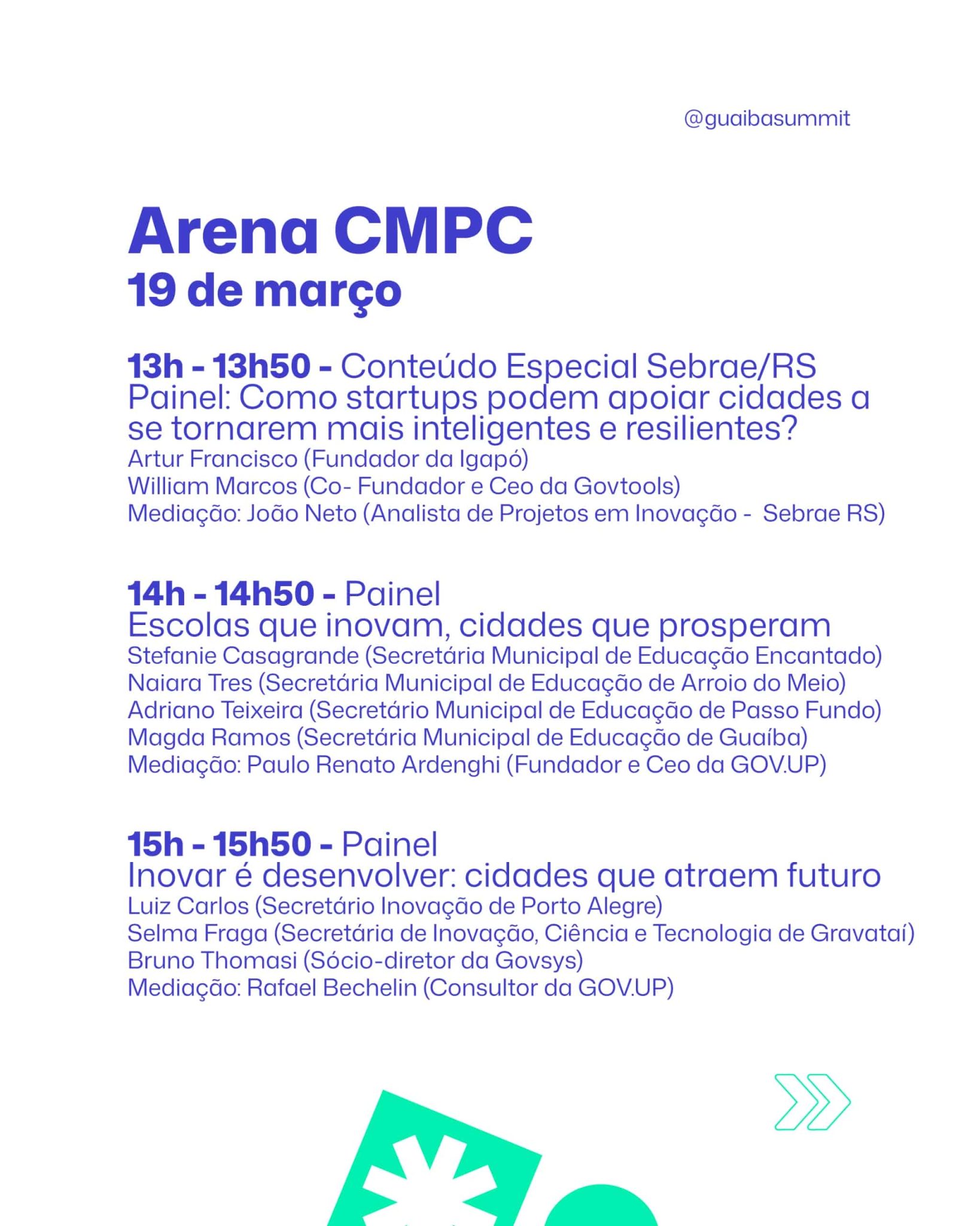 rede brasil inovador ecossistema de inovacao guaiba regeneration summit 2026 rs prefeitura cmpc fecomercio 2