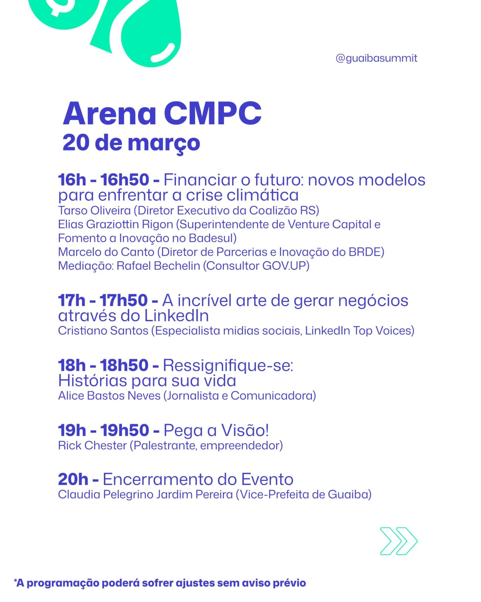 rede brasil inovador ecossistema de inovacao guaiba regeneration summit 2026 rs prefeitura cmpc fecomercio 6