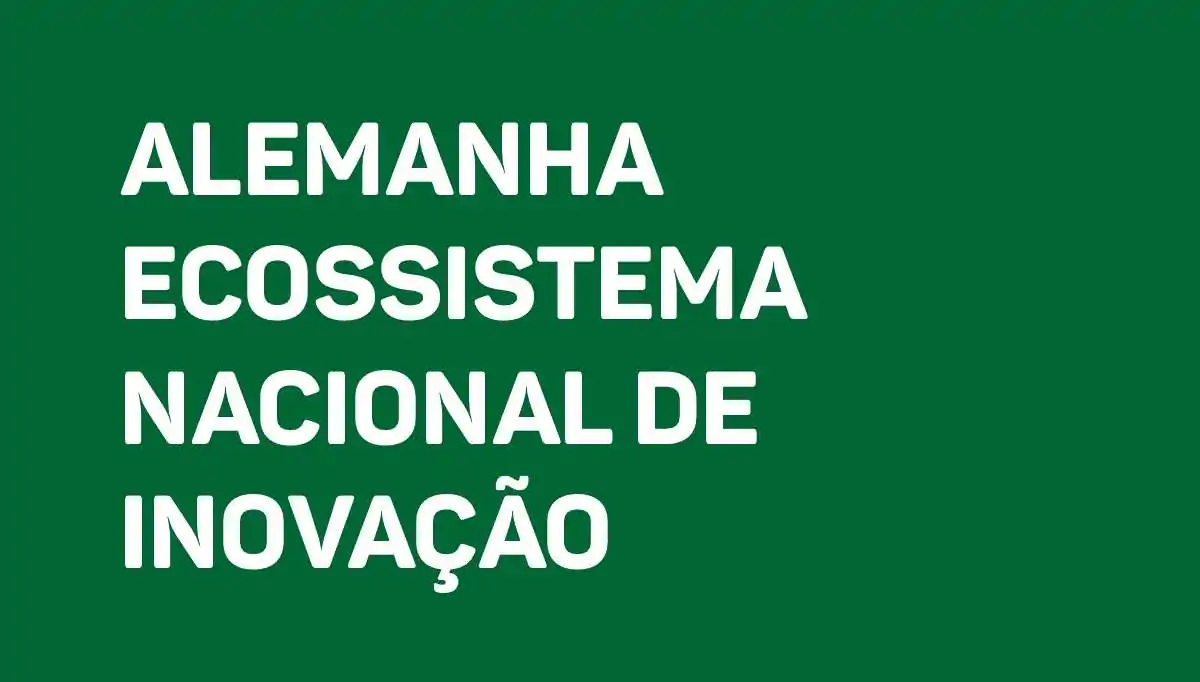 Alemanha Ecossistema Nacional de Inovação