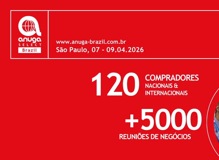 Anuga Select Brazil de 07 a 09.04.26 em São Paulo