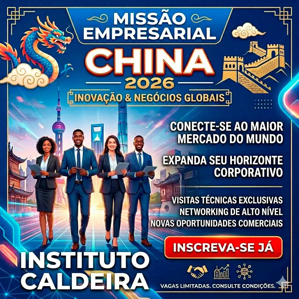 Caldeira lança Missão China 2026 para conectar empresas brasileiras ao maior ecossistema de inovação