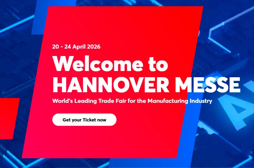 Hannover Messe de 20 a 24.04.26 na Alemanha