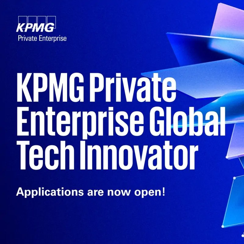 KPMG abre inscrições para a premiação Global Tech Innovator 2026 com foco em startups globais