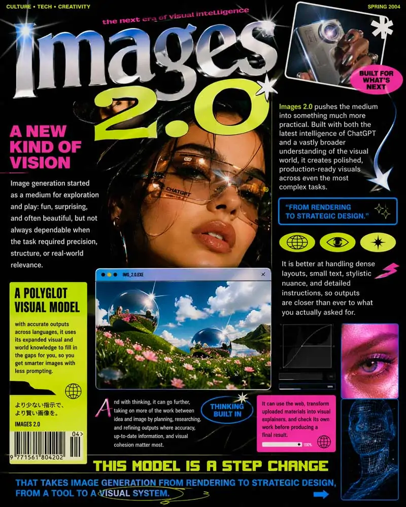 OpenAI lança ChatGPT Imagens 2.0 com foco em produtividade e precisão