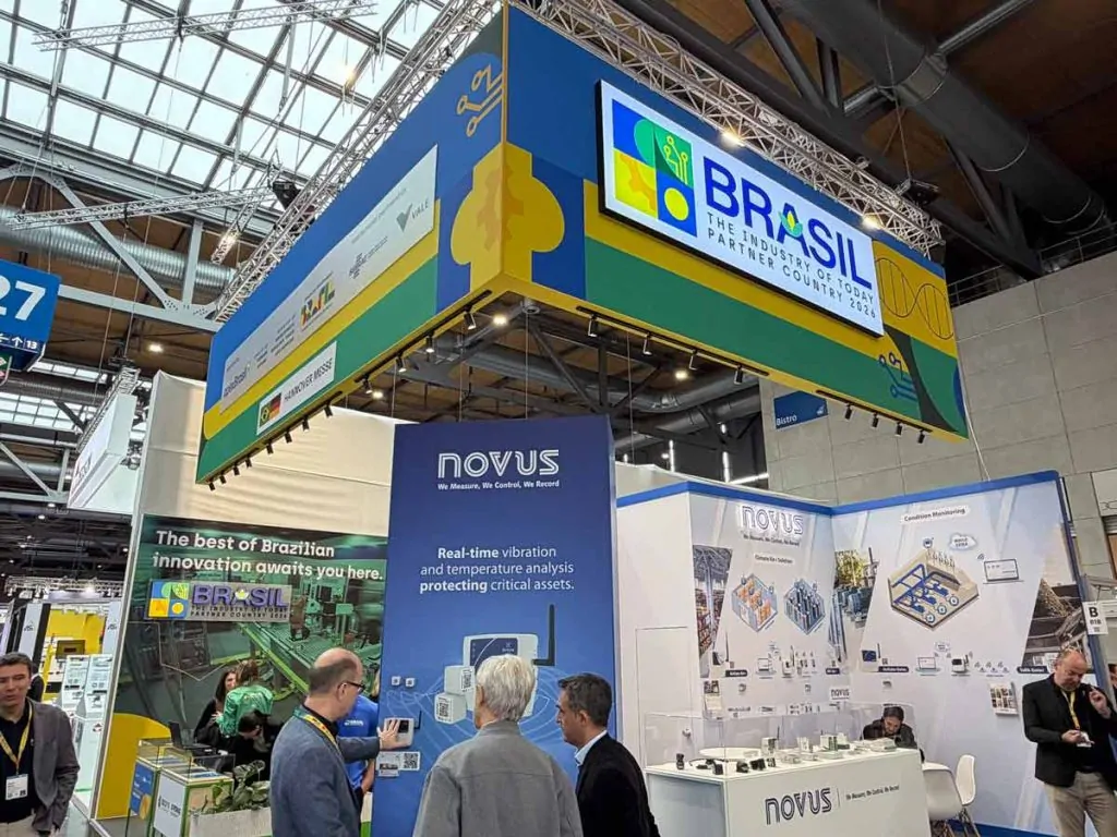 Novus, empresa do Parque Canoas de Inovação marca presença na maior feira industrial em Hannover