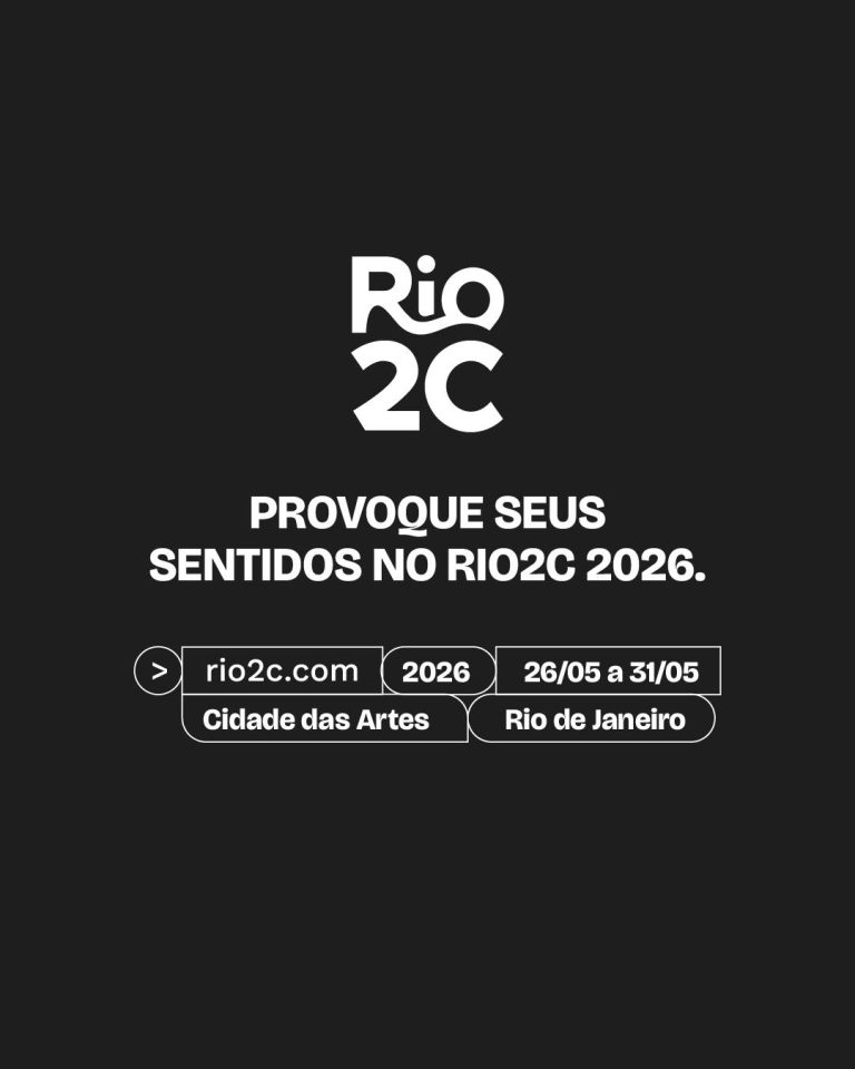 Rio2C de 26 a 31.05.26 no Rio de Janeiro