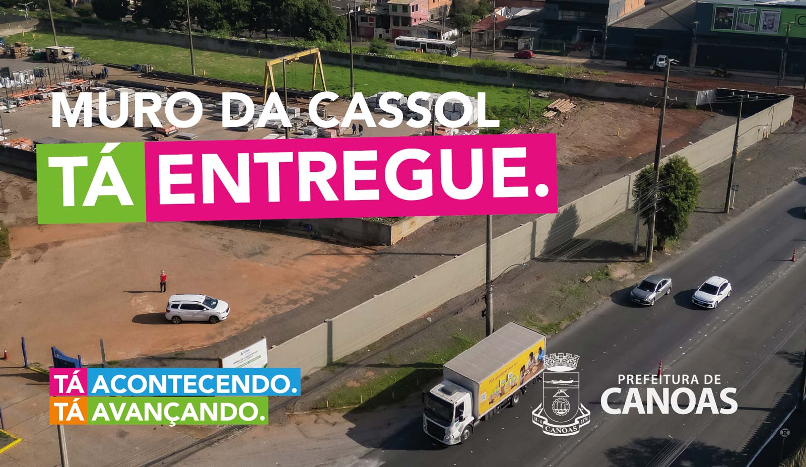 prefeitura de canoas muro da cassol