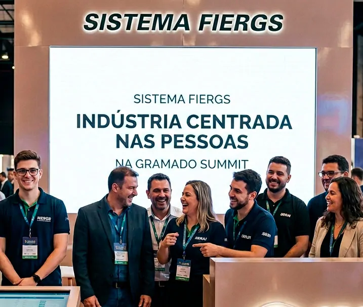 Sistema FIERGS apresenta indústria centrada nas pessoas na Gramado Summit