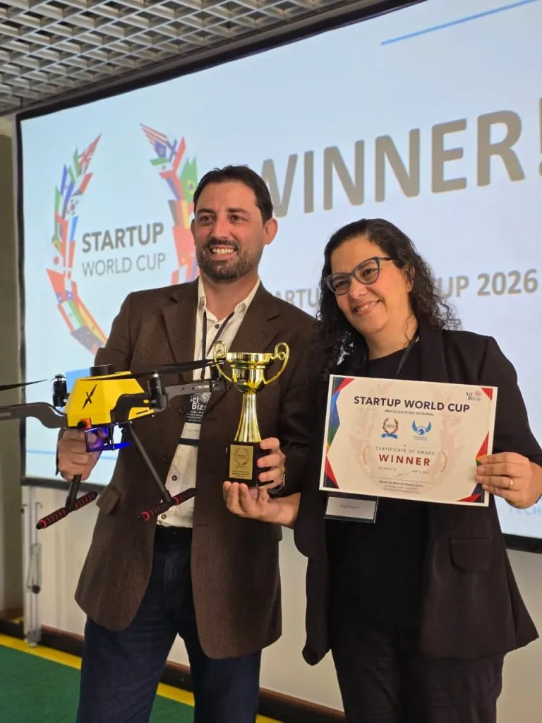 Startup Max Drone residente no Parque Tecnológico de Sorocaba vence etapa da Startup World Cup