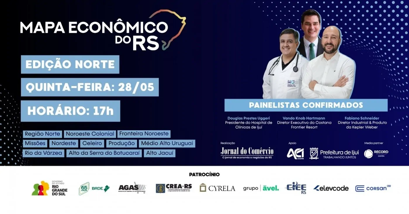 jornal do comercio mapa economico