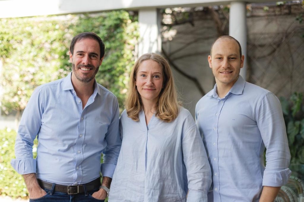 Renato Tilkian Angelina Clarke e Michael Kapps cofundadores da Sanii 1