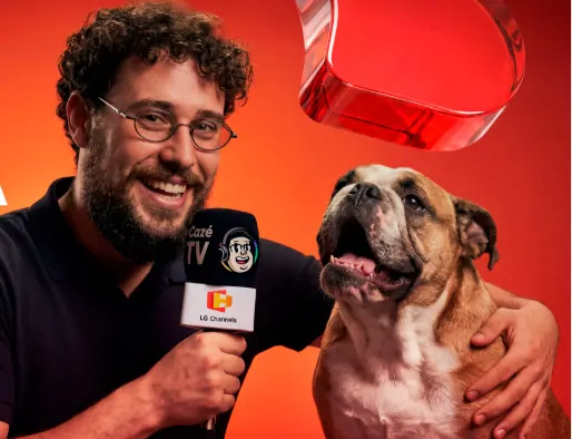 LG Channels anuncia a chegada da CazéTV ao seu portfólio de canais
