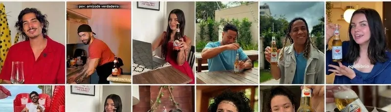 Amstel e TikTok lançam primeira campanha global de bebidas no formato Branded Buzz