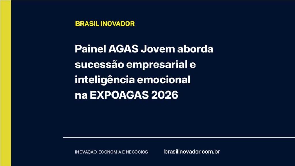 Painel AGAS Jovem aborda sucessão empresarial e inteligência emocional na EXPOAGAS 2026