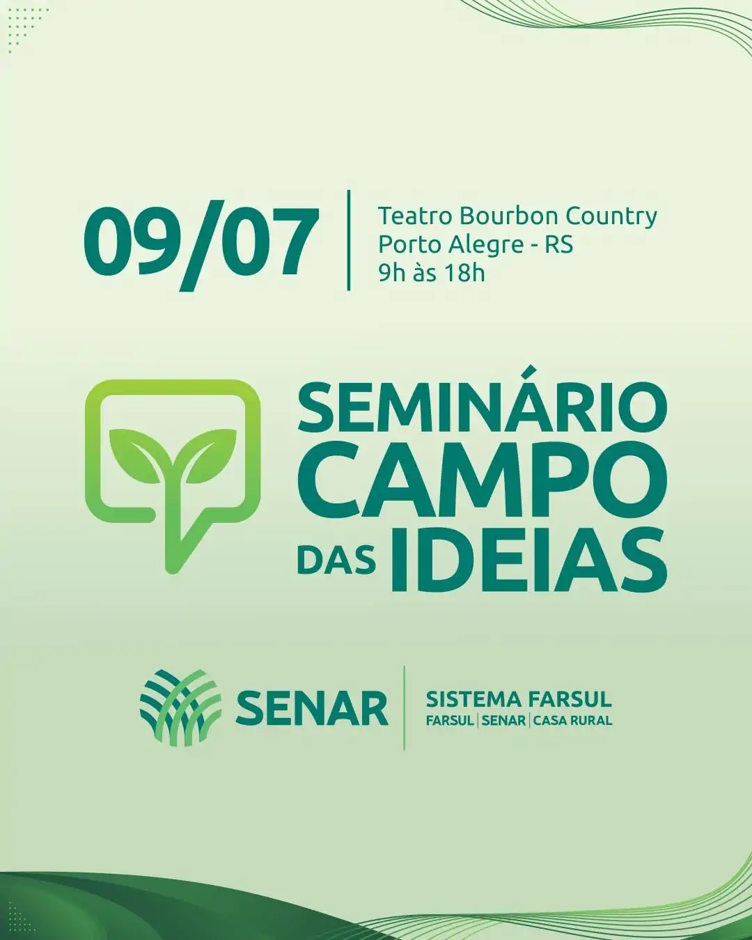 brasil inovador seminario campo da ideias senar rs farsul 2026
