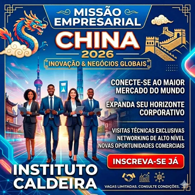 Caldeira lança Missão China 2026 para conectar empresas brasileiras ao maior ecossistema de inovação