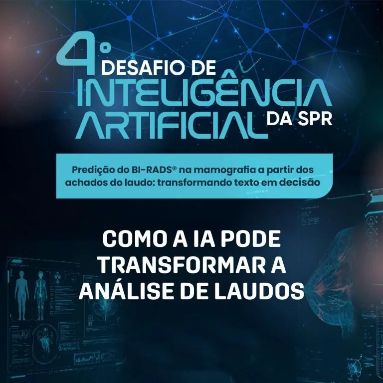 Sociedade Paulista de Radiologia lança desafio de IA com grandes hubs de inovação