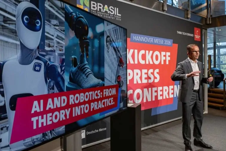 Hannover Messe 2026 apresenta o futuro da indústria com IA e hidrogênio verde