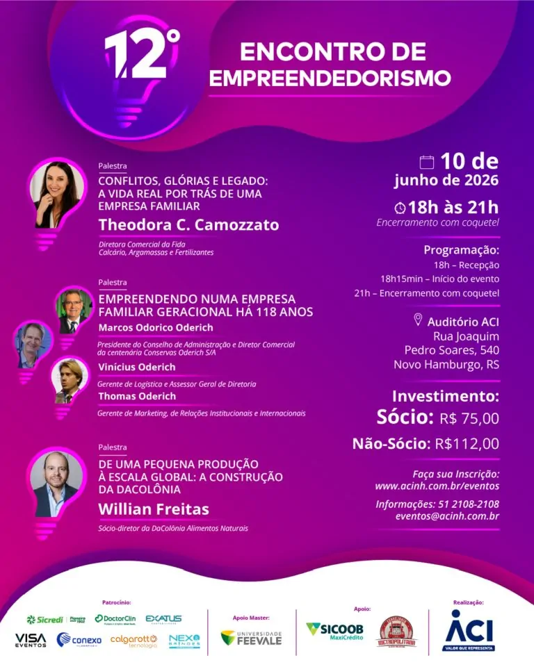 12° Encontro de Empreendedorismo ACI NH