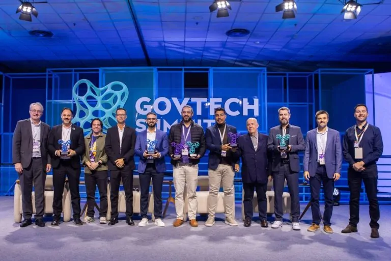 Vencedores do Prêmio GovTech Summit 2026 foram reconhecidos hoje