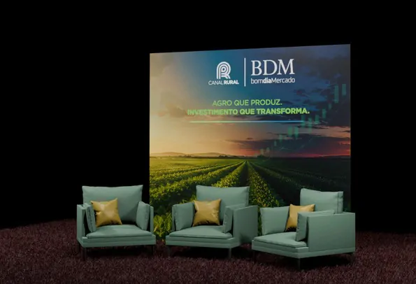 Canal Rural e BDM participam da Expert XP 2026 para aproximação entre agronegócio e mercado financeiro